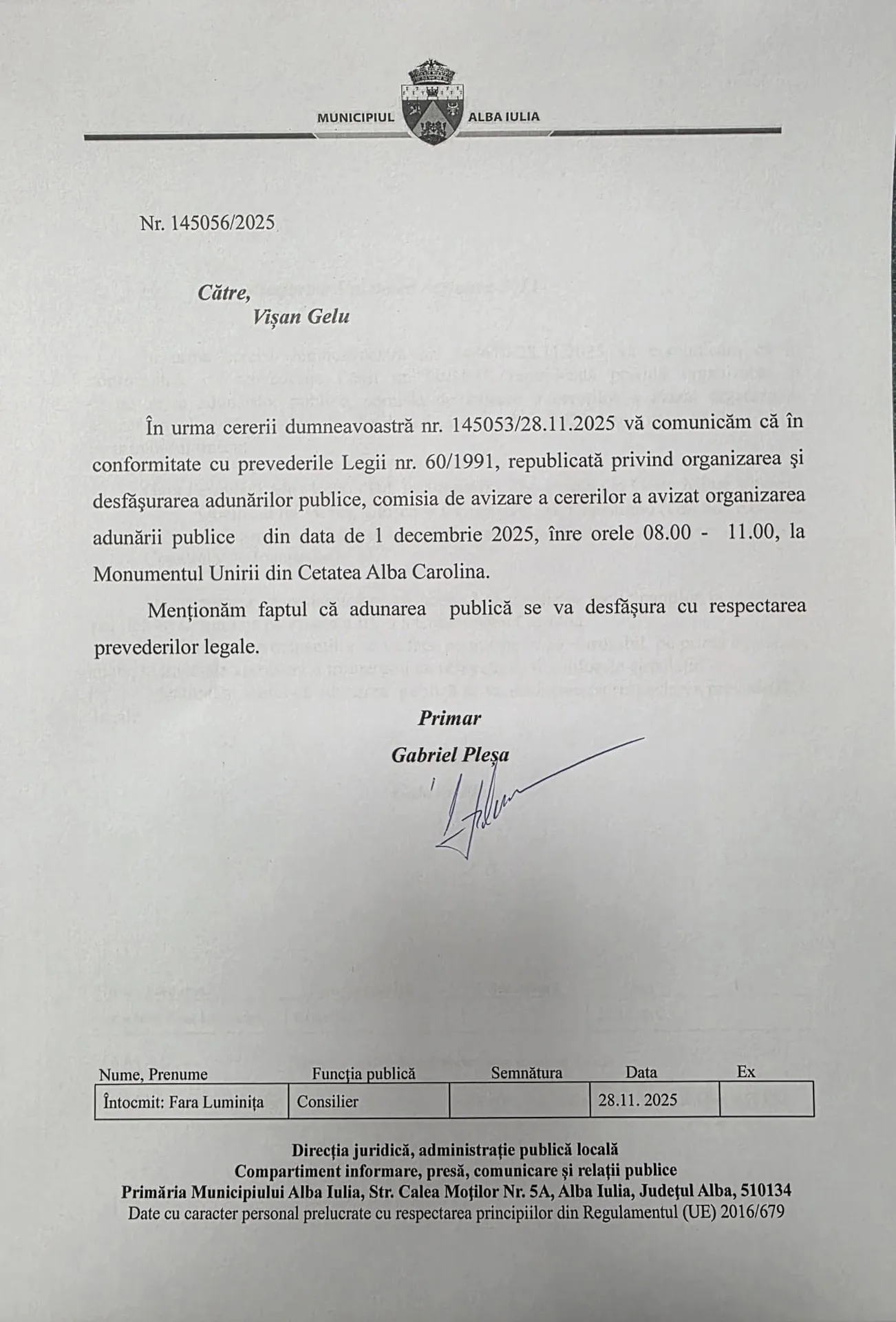 Rezultatele Reale de la Alegeri