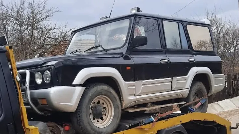 May be an image of car